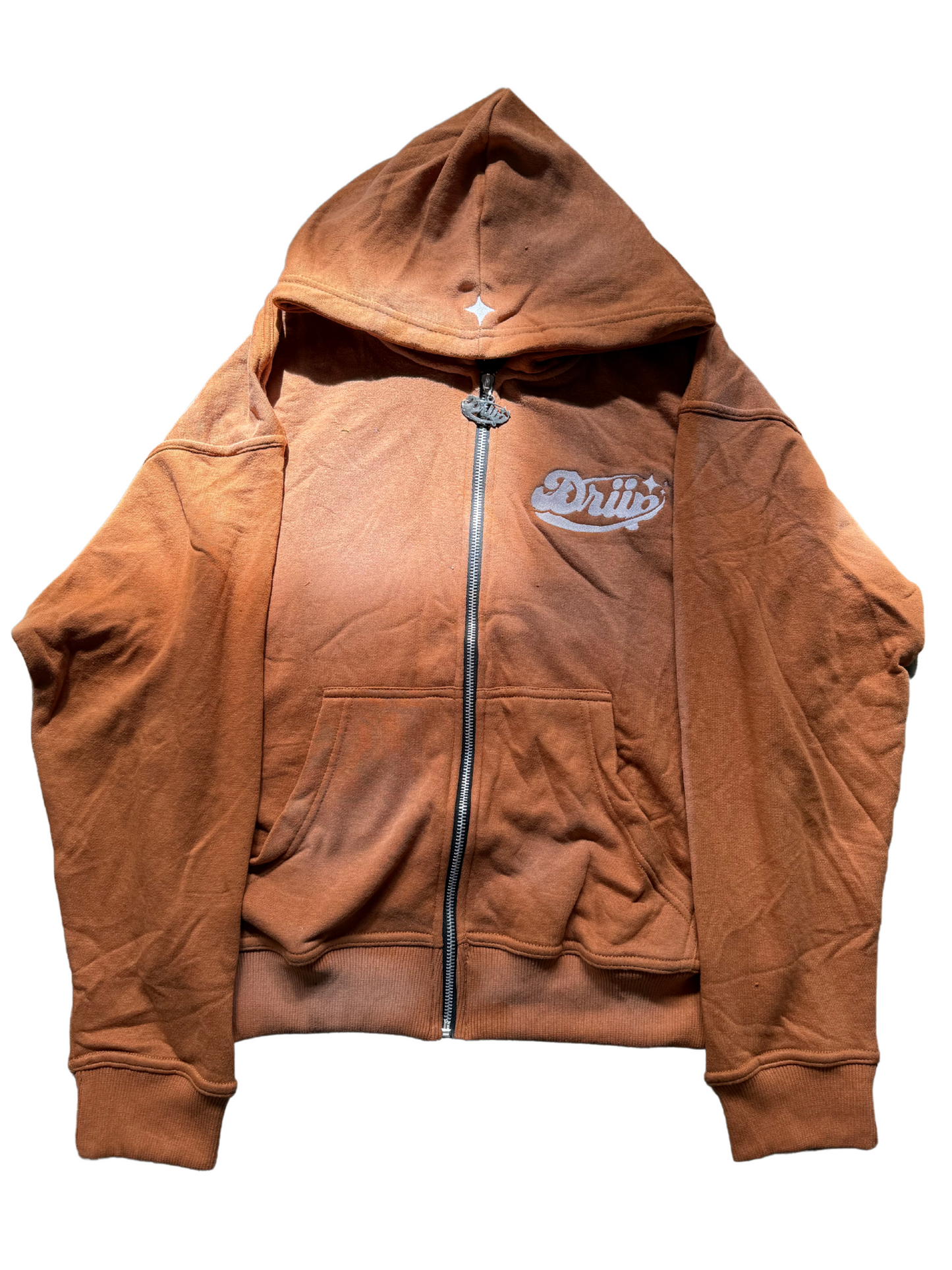 Brown Zip-up