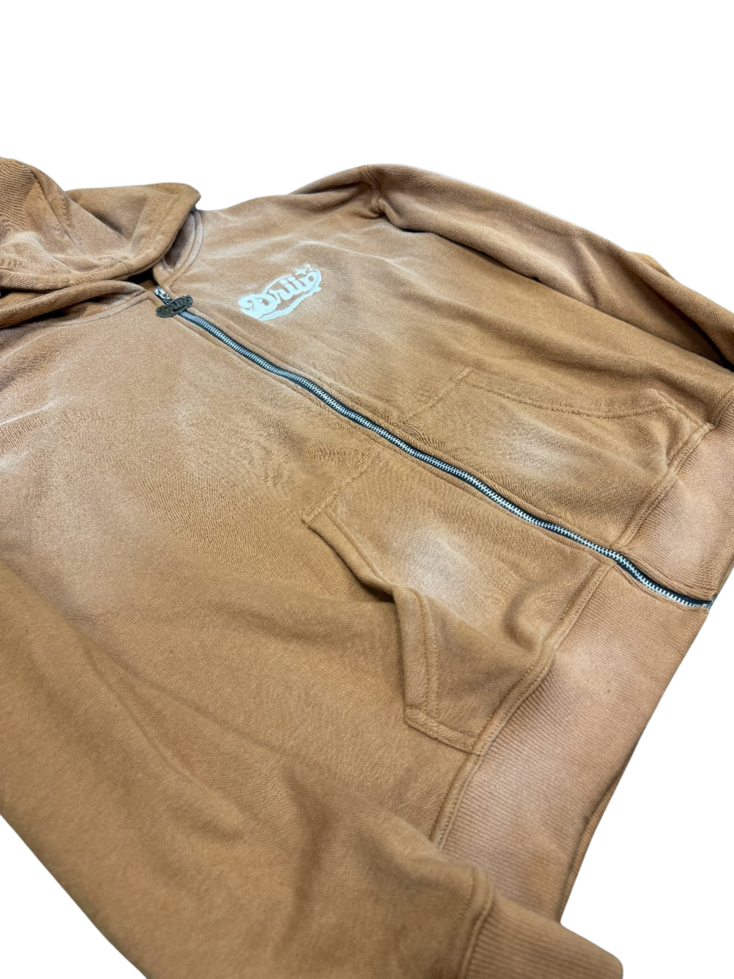 Brown Zip-up
