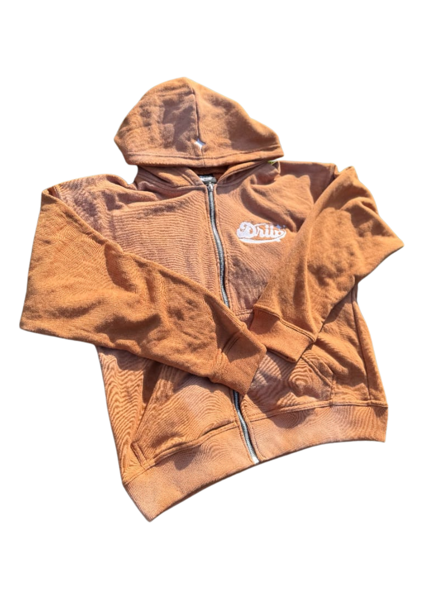 Brown Zip-up