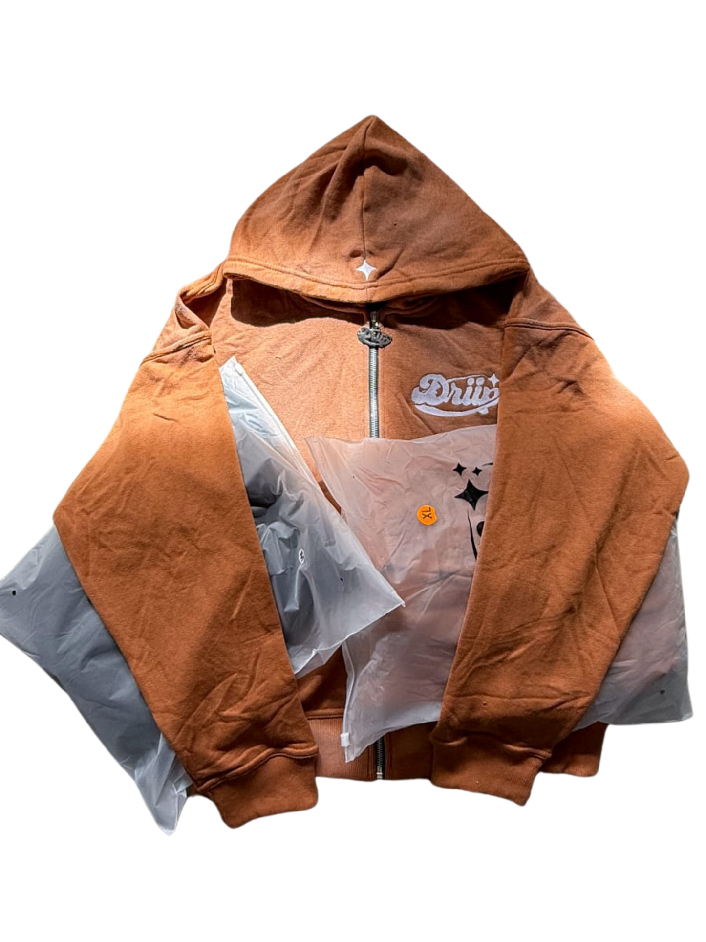 Brown Zip-up